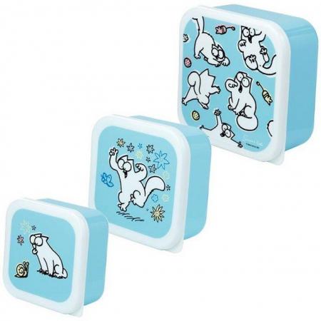 Image 1 of Lunch Boxes Set of 3 (S/M/L) - Simon's Ca 2021.  Free Post