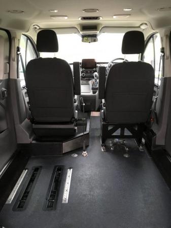 Image 10 of FORD TRANSIT TOURNEO CUSTOM VAN SIRUS DRIVE FROM WHEELCHAIR