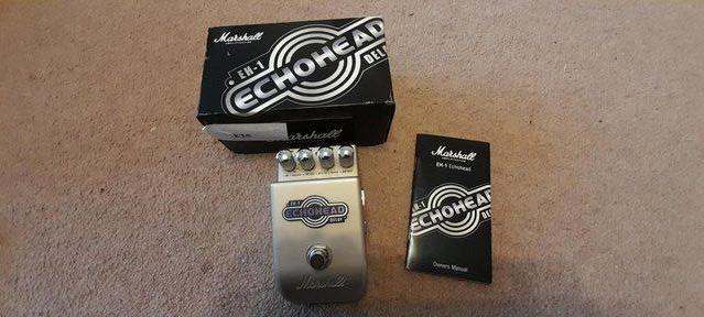 Preview of the first image of Marshall Echohead Effects pedal.