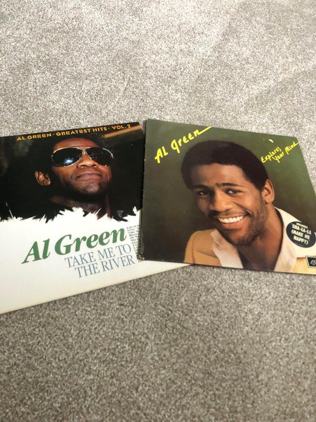 Preview of the first image of Al Green vinyls LP for sale 70s.