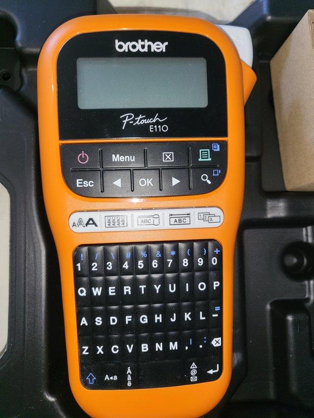 Preview of the first image of Brother P-Touch E110 Label printer.