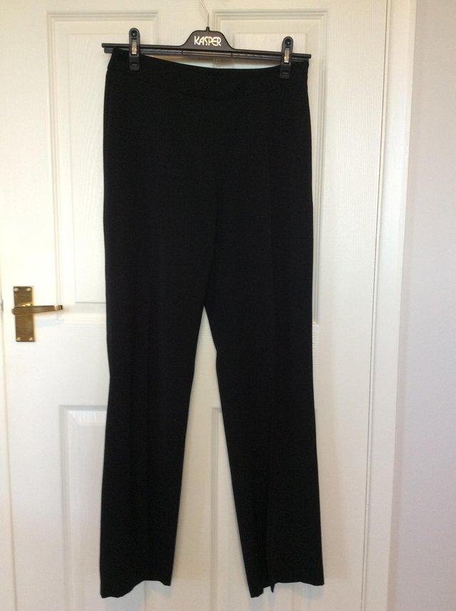 Preview of the first image of Ladies Principles Black Dress trousers size 10.