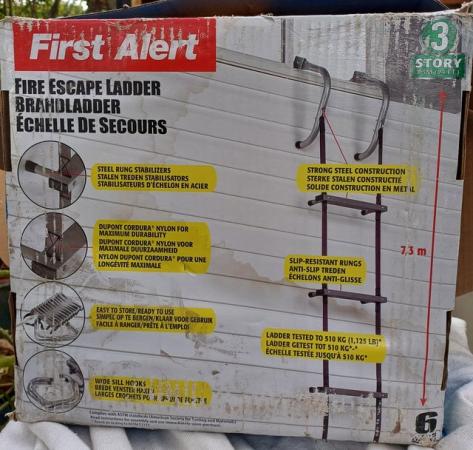 Image 3 of Fire escape folding ladder