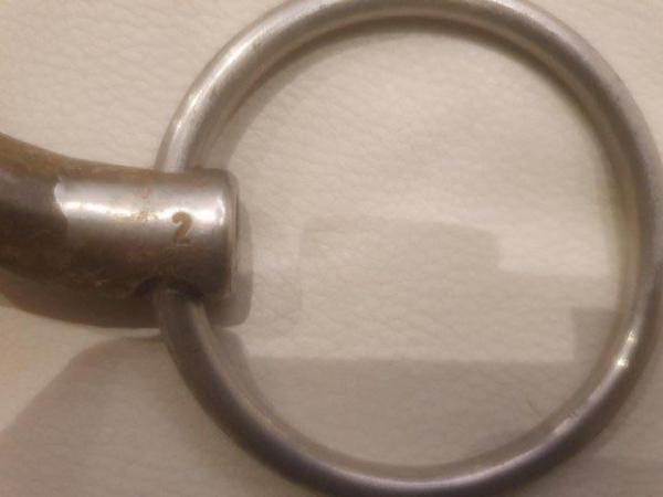 Image 2 of Trust Medium Port Loose Ring Snaffle 5" (125mm)