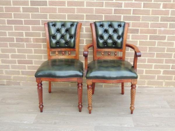 Image 11 of 6 Chesterfield Luxury Dining Chairs (UK Delivery)