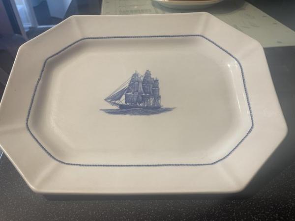 Image 1 of Wedgewood American Clipper meat platter