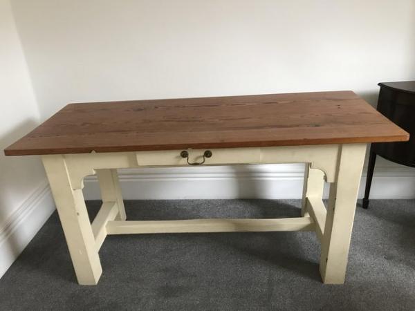 Image 1 of Rustic hand made kitchen table