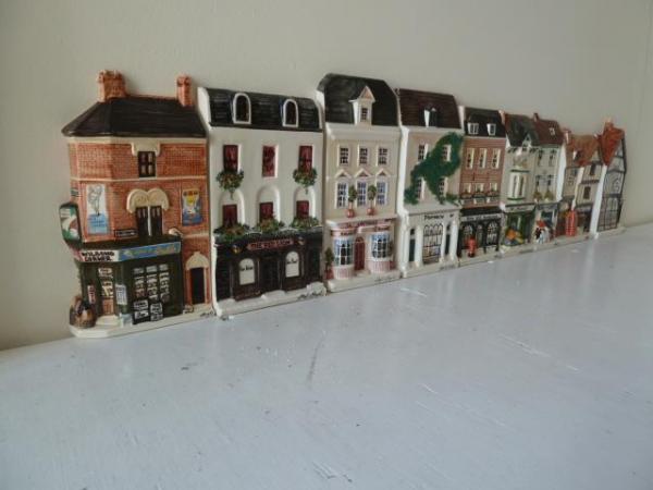 Image 3 of HAZEL CERAMICS 'A NATION OF SHOPKEEPERS' SET OF 8 PLAQUES
