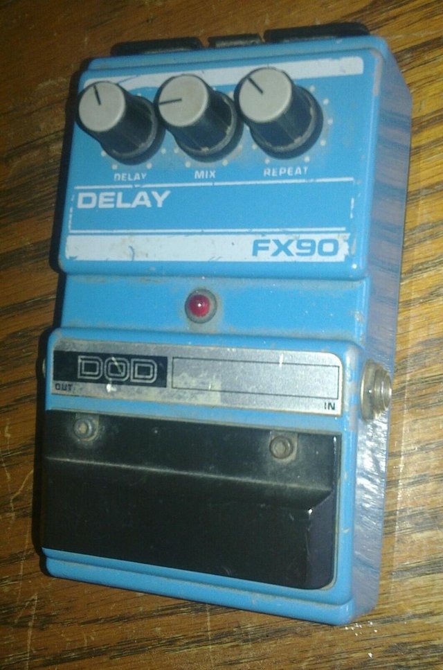 Preview of the first image of DOD Delay FX90 USA analogue pedal.