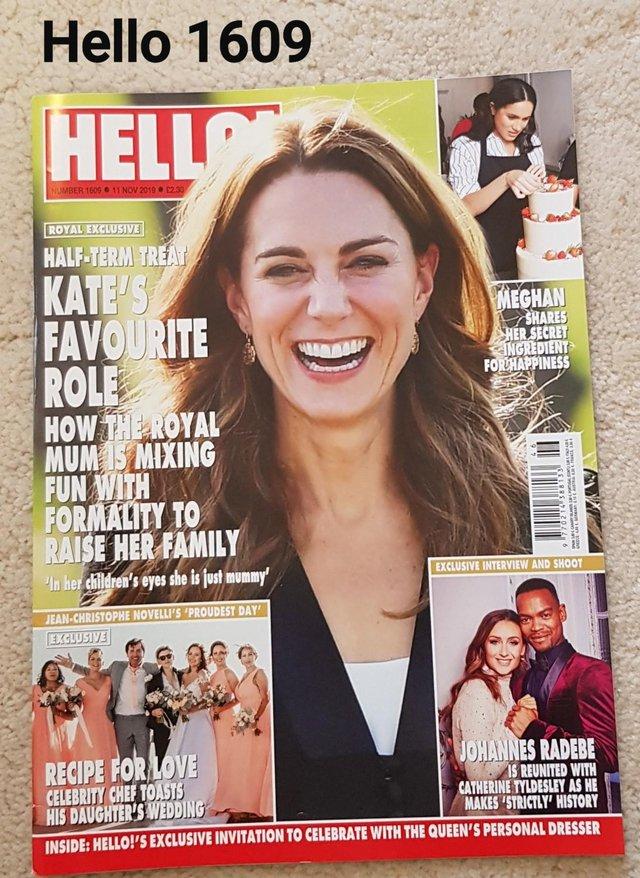 Preview of the first image of Hello Magazine 1609 - Half-Term Kate's Favourite Role.