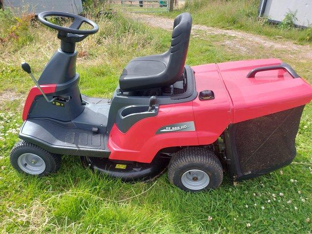 Preview of the first image of Castlegarden xe966 ride on mower.