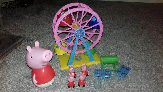 Image 3 of PEPPA PIG BUNDLE (Big Wheel,bbq,weeble toy...)
