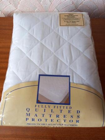 Image 3 of Mattress Protector, unused and in sealed packaging