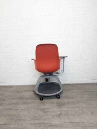 Image 1 of Steelcase Node Mobile Tablet Chair With Writing Tablet