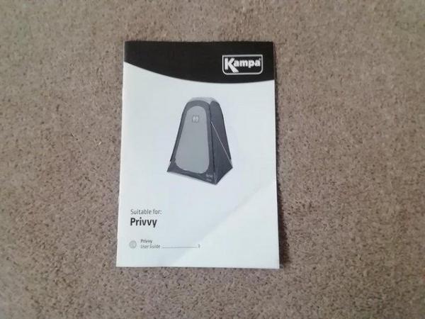 Image 3 of KAMPA PRIVVY TOILET TENT EXCELLENT CONDITION