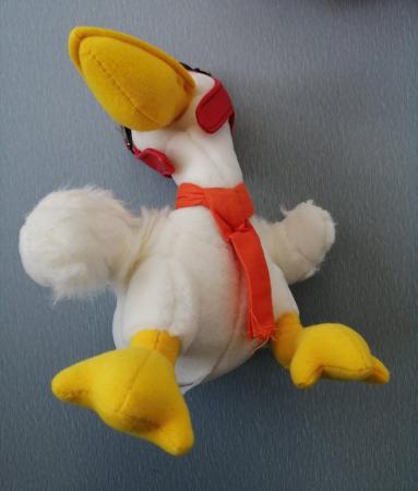 Image 12 of Duck Soft Toy Pilot. Size: 9.1/2" Tall.