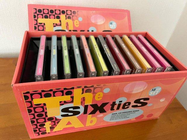 Preview of the first image of Fabulous Sixties 12 CD Boxed Set.