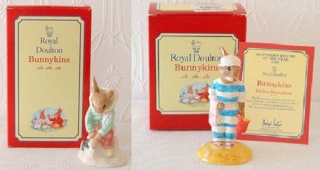Preview of the first image of Royal Doulton Bunnykins Figures, plate, saucer.
