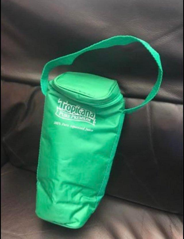 Preview of the first image of NEW 500ml Tropicana Insulated Drink Holder Cooler Cool Bag.