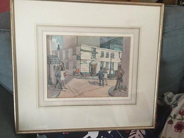 Preview of the first image of Watercolour: Duke St. St. James. W1 by Margaret Ida Euler.