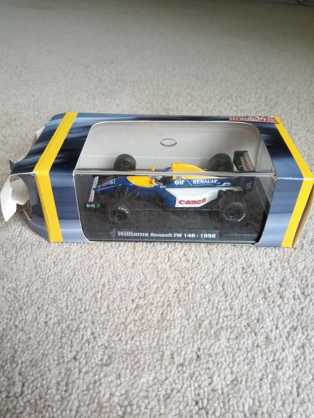 Preview of the first image of Williams Renault Formula one collectible model car 1992.