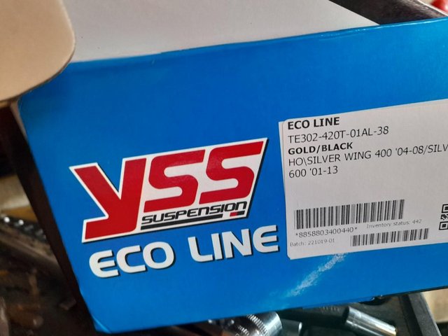 Preview of the first image of YSS shocks for Honda Silverwing.