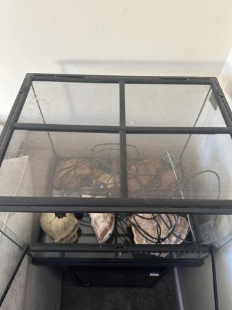 Image 5 of Exo terra vivarium 60x45x45 with stand and accessories