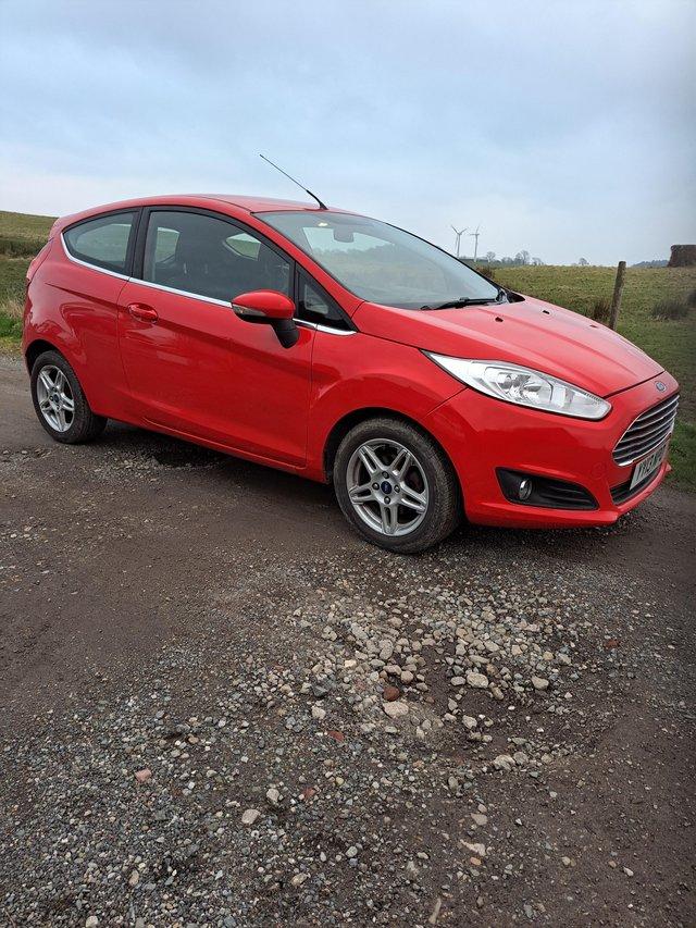 Preview of the first image of Ford fiesta 13 plate 12 months mot free tax petrol.