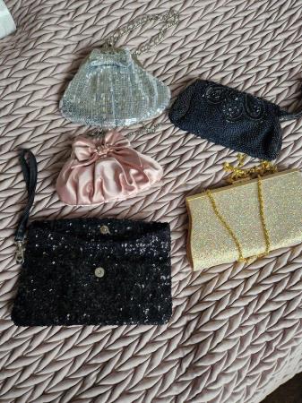 Image 1 of A selection of ladies evening bags