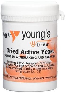 Preview of the first image of YEAST for Home Brewing etc Young's Tub of.