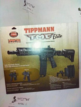 Image 1 of New Tippmann TMC Elite Paintball Marker and Free Hopper