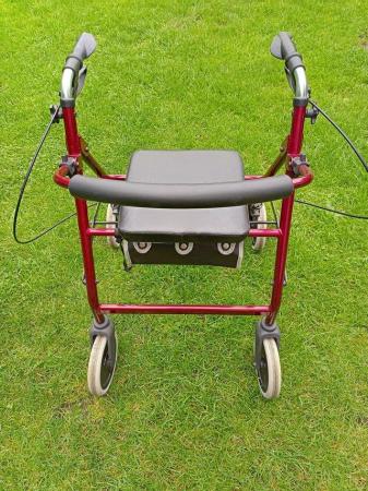Image 1 of Walking aid, 4 wheeler mobility aid