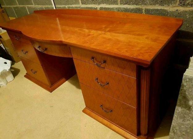 Image 1 of Vintage wooden dressing table/desk