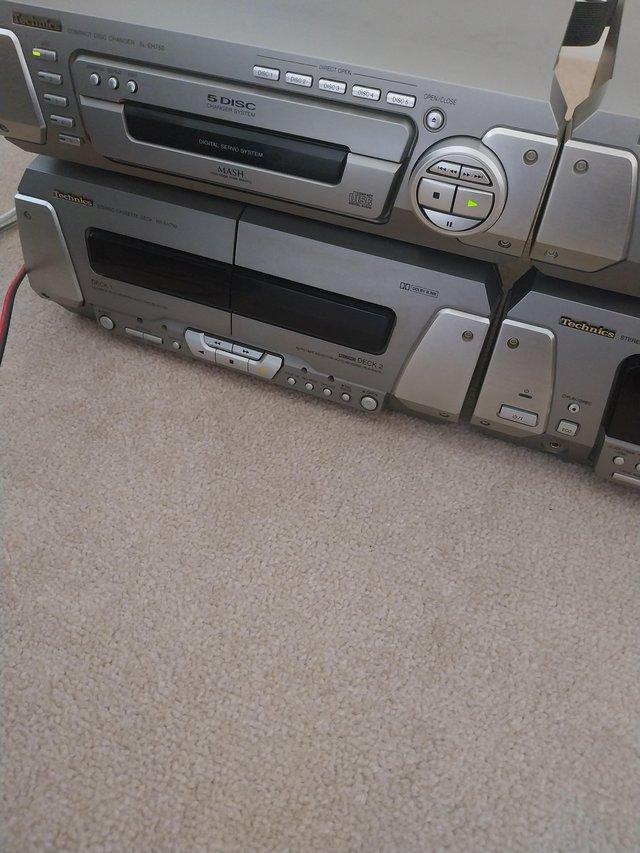 Preview of the first image of 90's Technics Hi fi system with Surround sound.