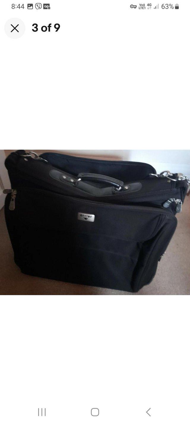 Preview of the first image of Antler large travel suit carrier case laptop Holdall.