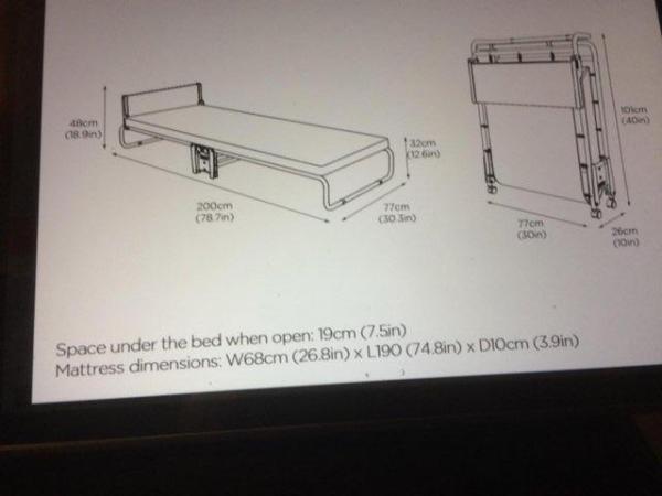 Image 1 of Folding beds complete with mattress