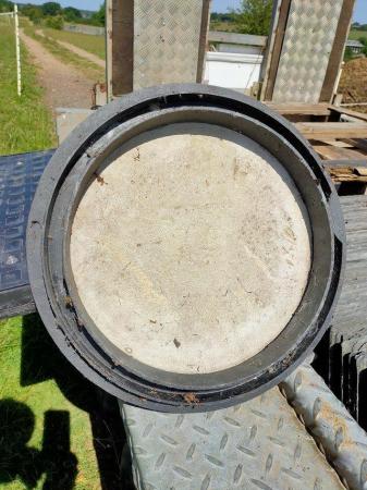 Image 1 of Polypipe manhole cover and frame for sale.