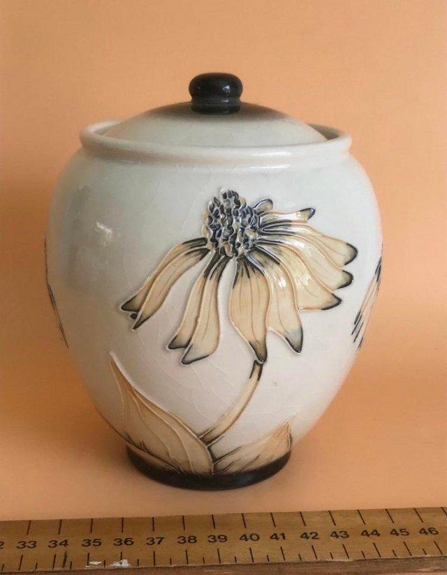 Preview of the first image of Moorcroft Coneflower Anji Davenport 2001.
