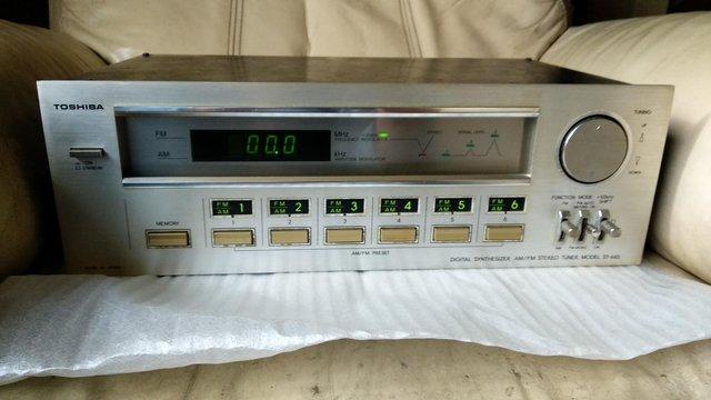 Preview of the first image of TOSHIBA AM / FM STEREO DIGITAL TUNER ST-445.