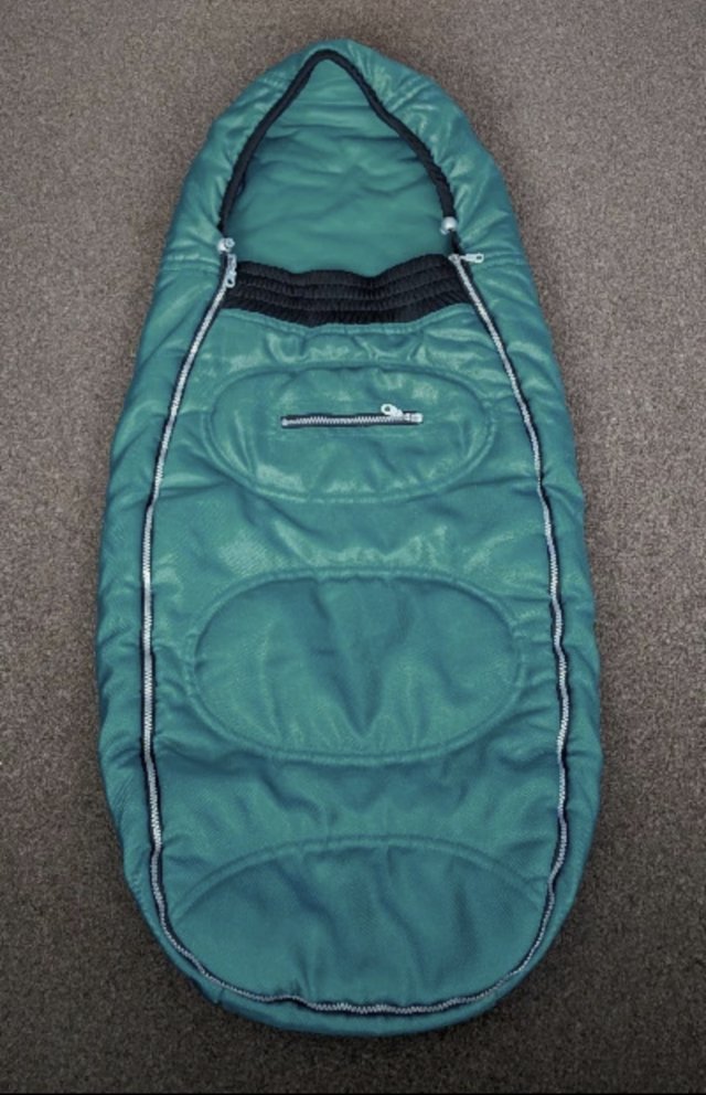 Preview of the first image of Lovely Babies Turquoise Cocoon     B28.
