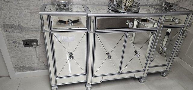 Image 1 of My home rocks mirrored sideboard