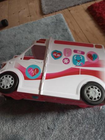 Image 1 of Barbie ambulance for sale good condition