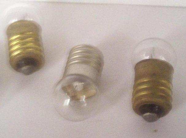 Image 1 of 2 x MES 12V miniature filament lamps £3