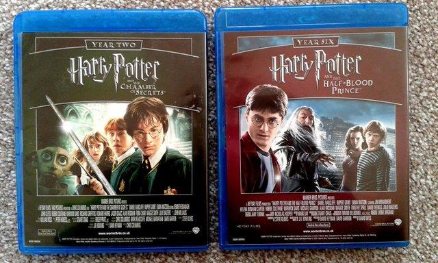Image 1 of Harry Potter 1,2,5 & 6 Blu-ray DvDs,Can be posted.
