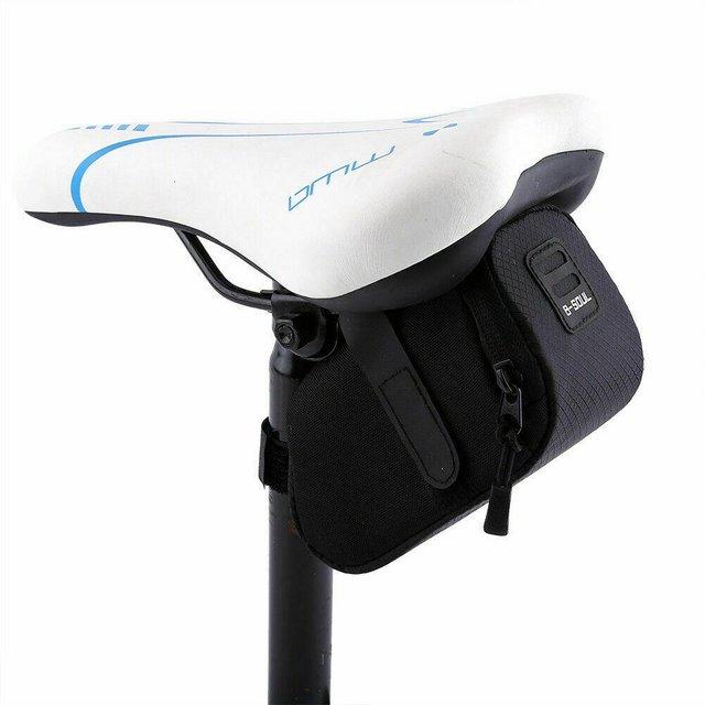 Preview of the first image of B-SOUL Cycling Bicycle Saddle Bag Seat Bag Storage * New Lee.