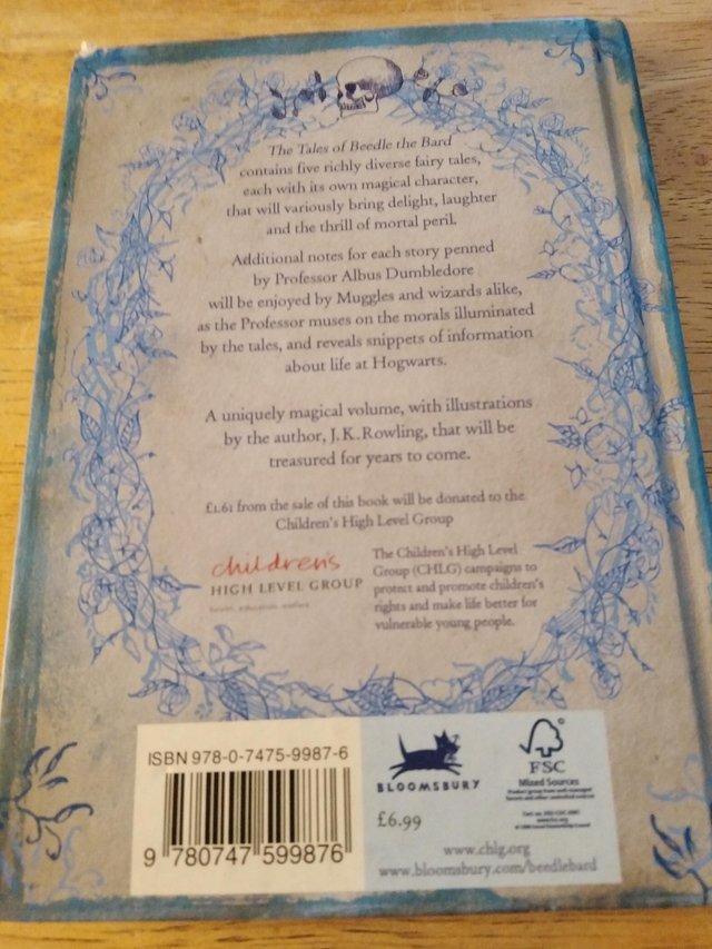 Preview of the first image of The Tales of Beedle the Bard-J.K Rowling First Edition.