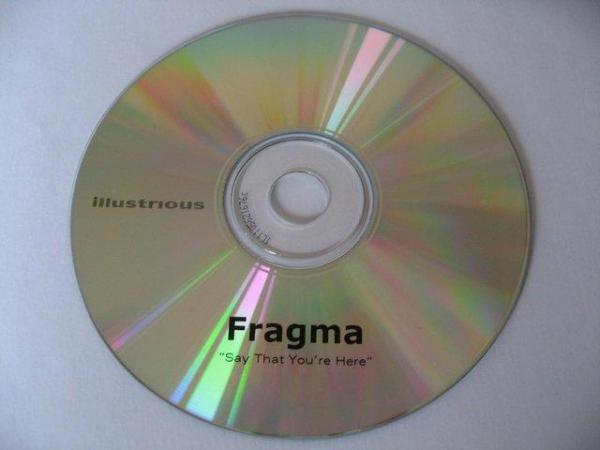 Image 2 of Fragma – Say That You’re Here –4 Mixes Promo CDr Single–