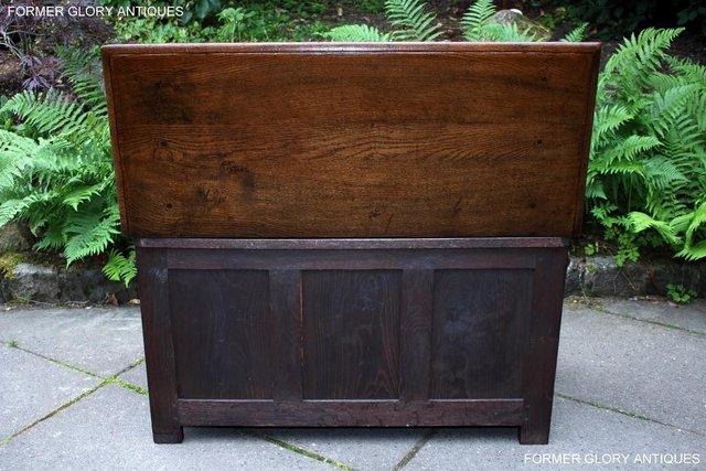 Image 75 of A TITCHMARSH & GOODWIN CARVED OAK BLANKET CHEST BOX TRUNK