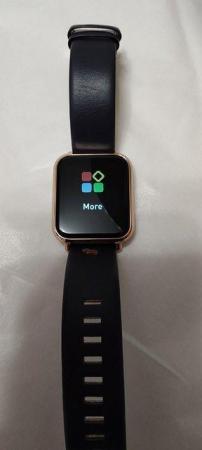 Image 9 of Radley London Smart Watch Series 6 Navy Leather Strap