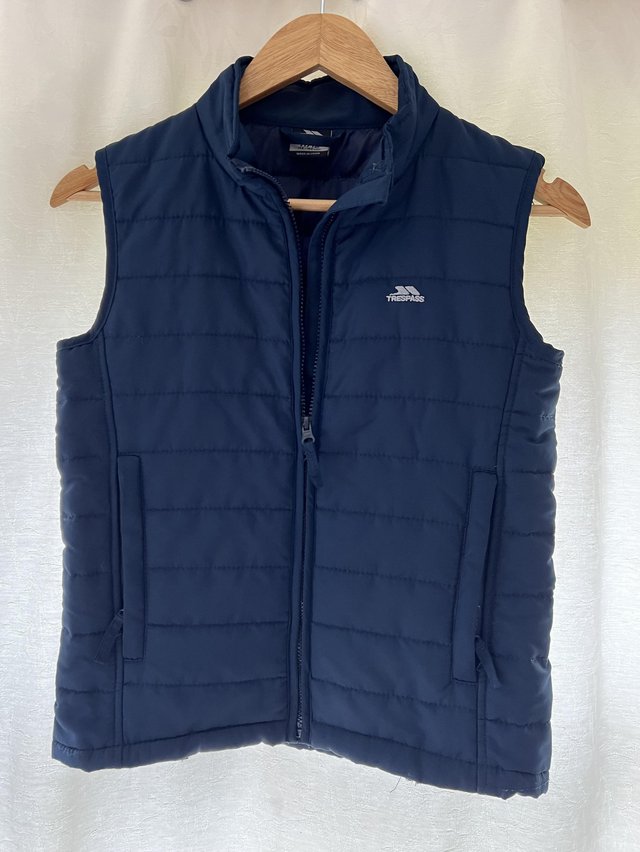 Preview of the first image of Kids Trespass padded gilet.